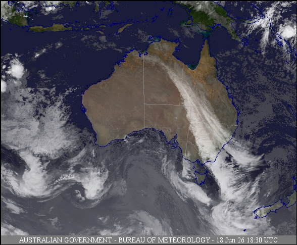 Latest Colour Satellite