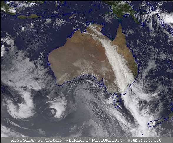 Latest Colour Satellite