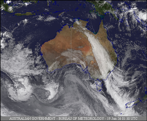Latest Colour Satellite
