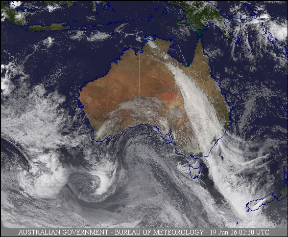 Latest Colour Satellite