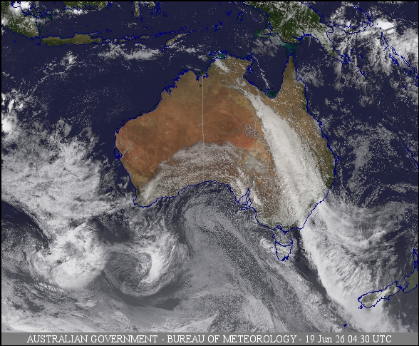 Latest Colour Satellite
