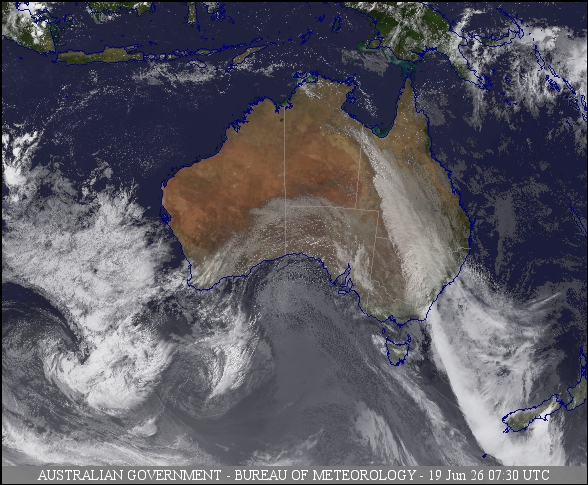 Latest Colour Satellite