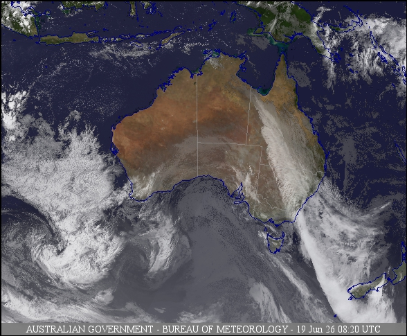 Latest Colour Satellite