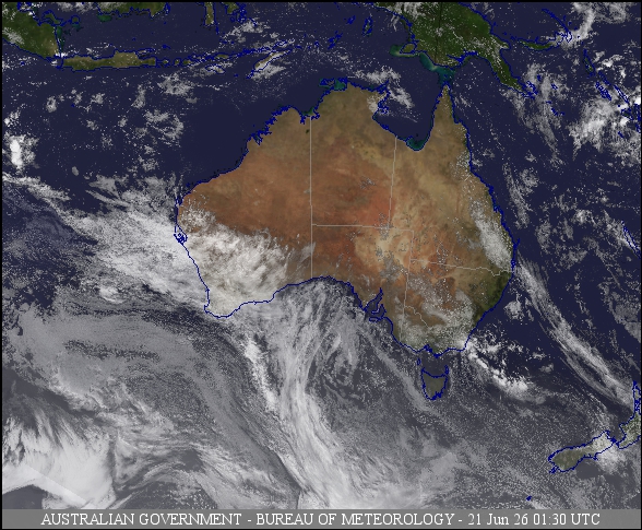 Latest Colour Satellite