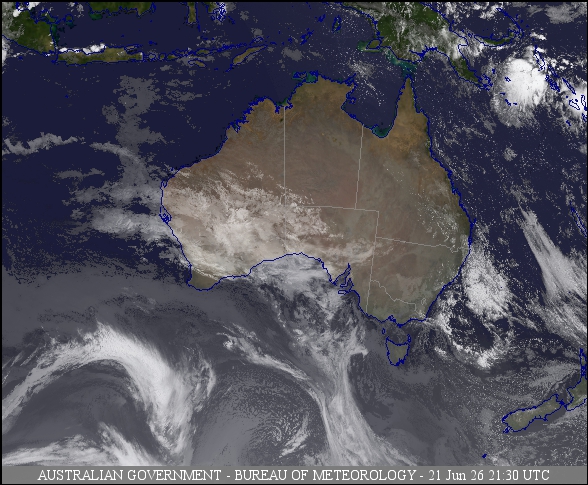 Latest Colour Satellite