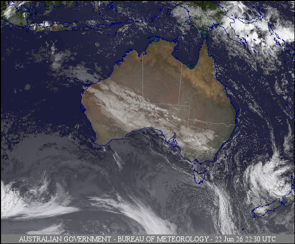 Latest Colour Satellite