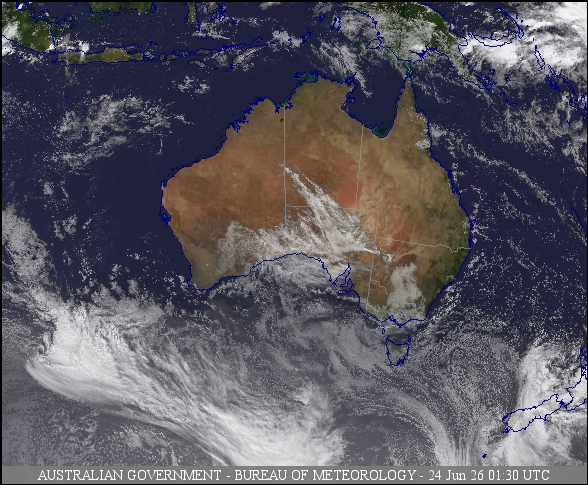 Latest Colour Satellite