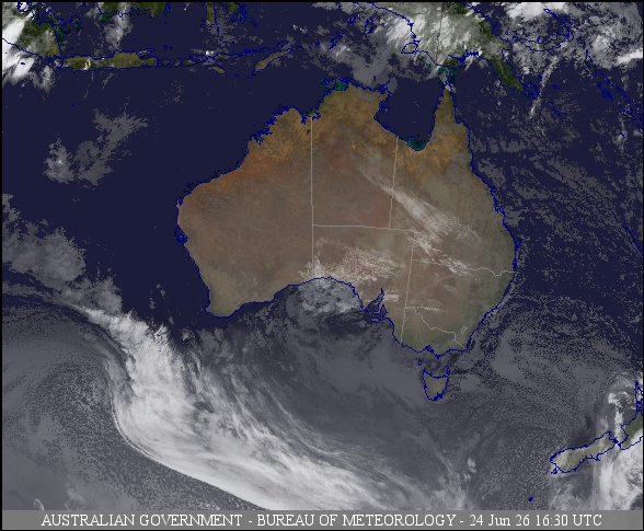 Latest Colour Satellite