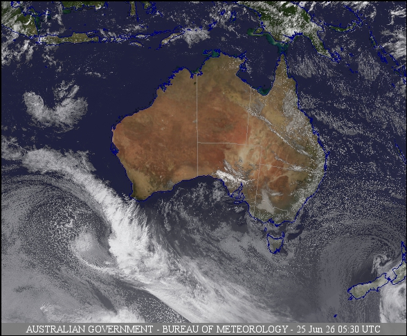 Latest Colour Satellite