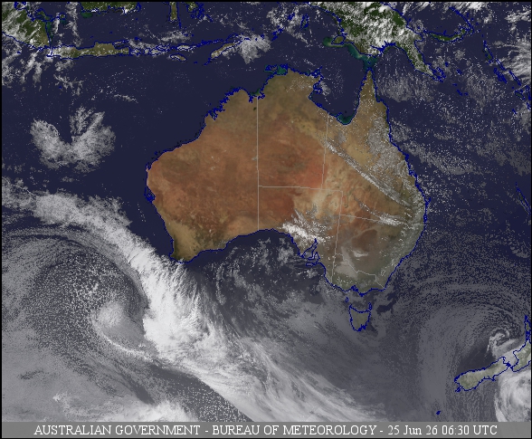 Latest Colour Satellite