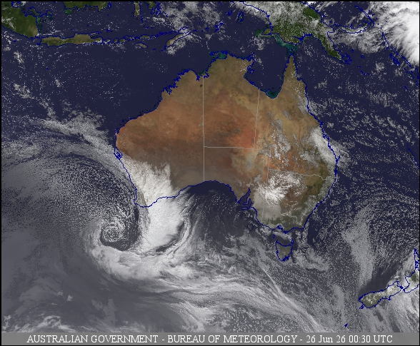 Latest Colour Satellite