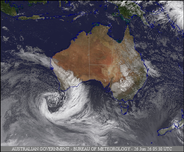 Latest Colour Satellite