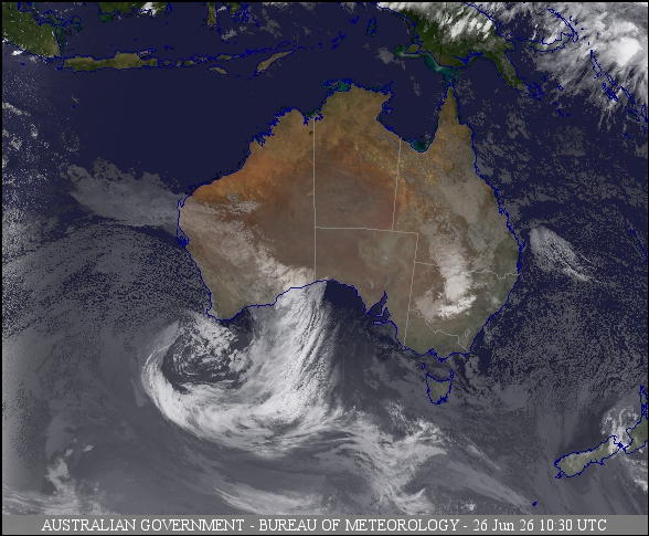 Latest Colour Satellite