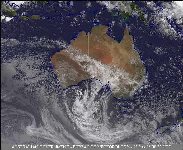 Latest Colour Satellite