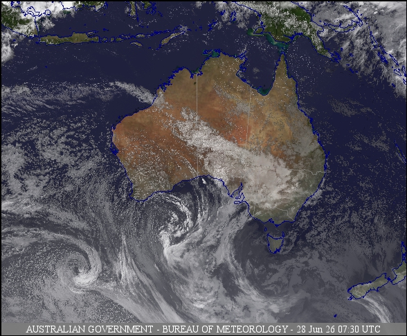 Latest Colour Satellite