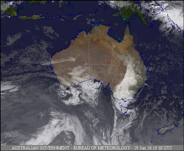 Latest Colour Satellite