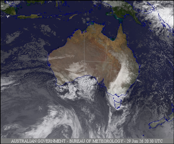 Latest Colour Satellite