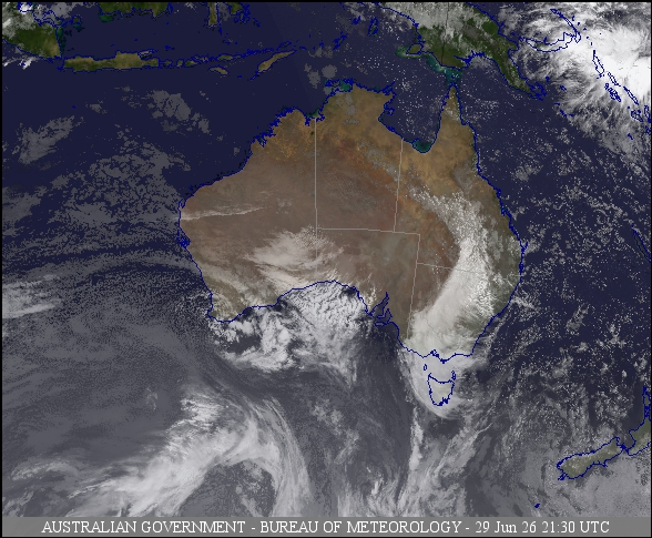 Latest Colour Satellite