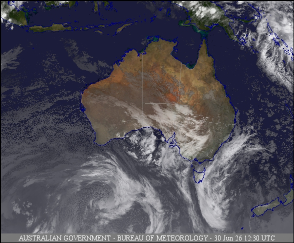 Latest Colour Satellite