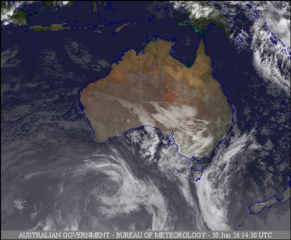 Latest Colour Satellite