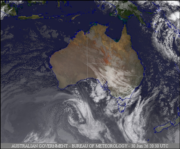 Latest Colour Satellite