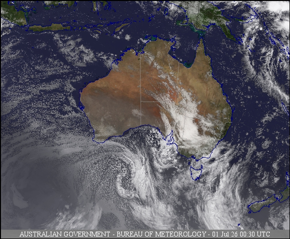 Latest Colour Satellite