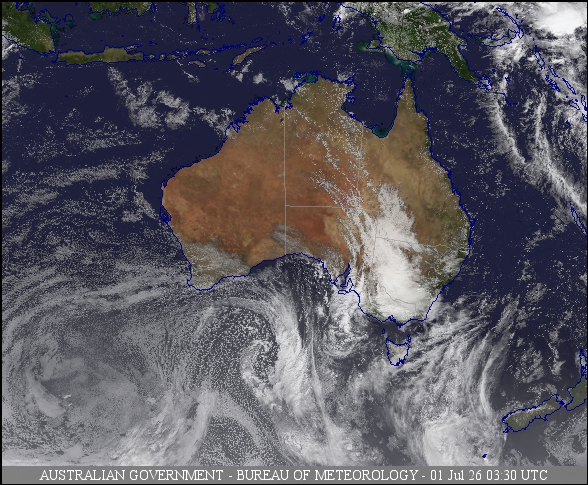 Latest Colour Satellite