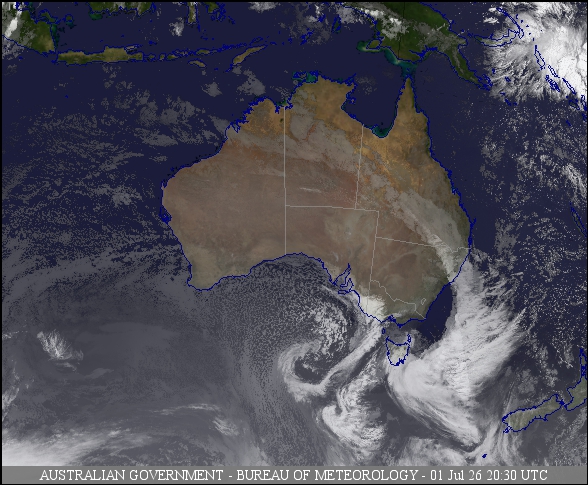 Latest Colour Satellite