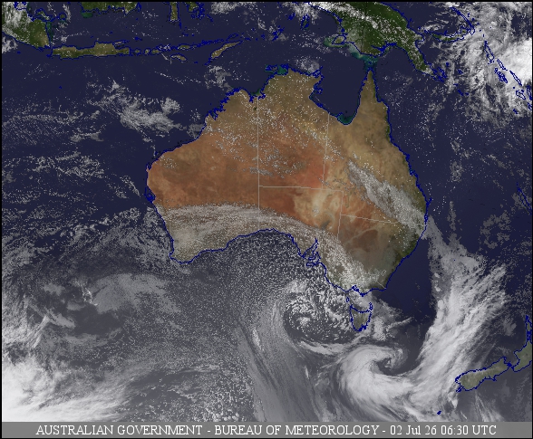 Latest Colour Satellite
