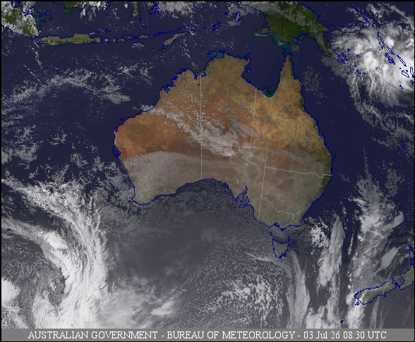 Latest Colour Satellite