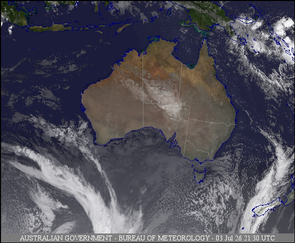 Latest Colour Satellite