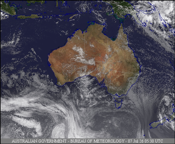 Latest Colour Satellite