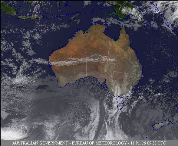 Latest Colour Satellite