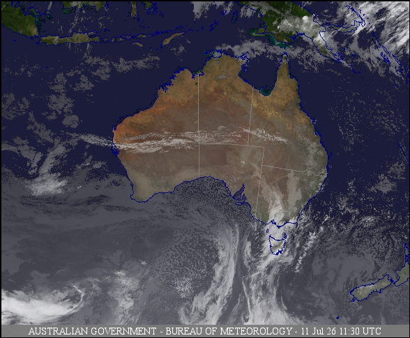 Latest Colour Satellite