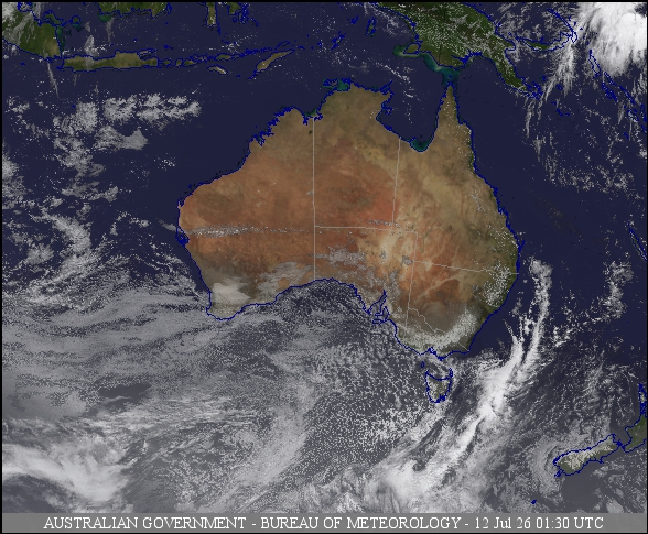 Latest Colour Satellite