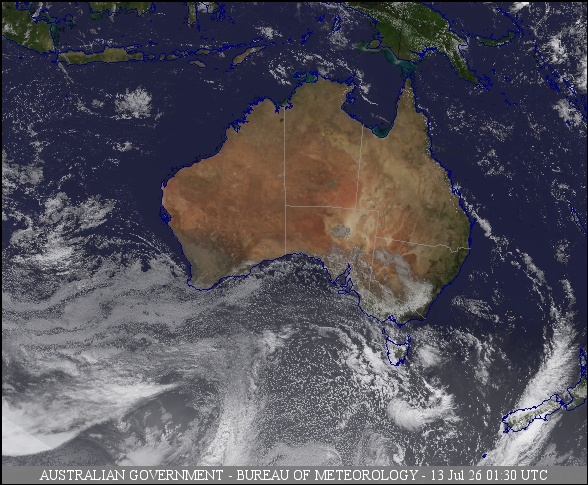 Latest Colour Satellite