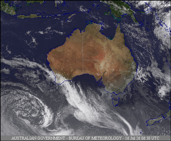Latest Colour Satellite