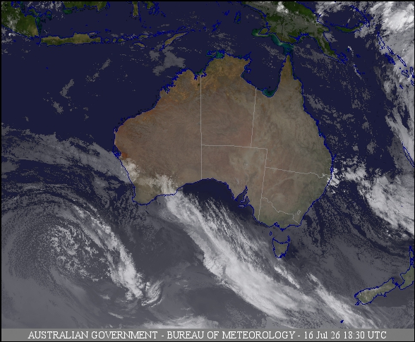 Latest Colour Satellite