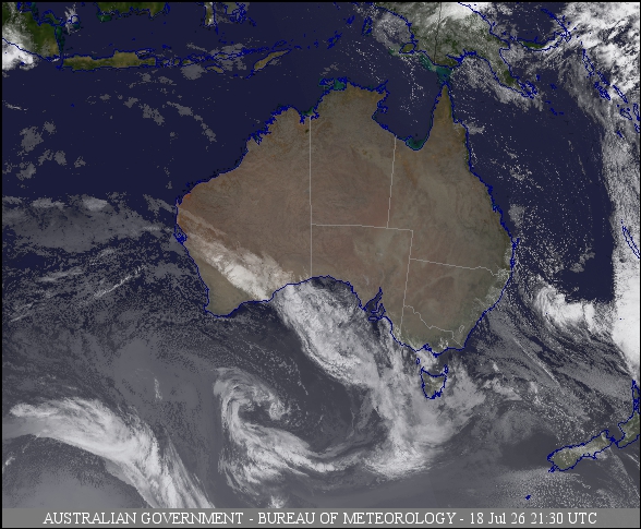Latest Colour Satellite