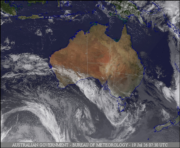 Latest Colour Satellite