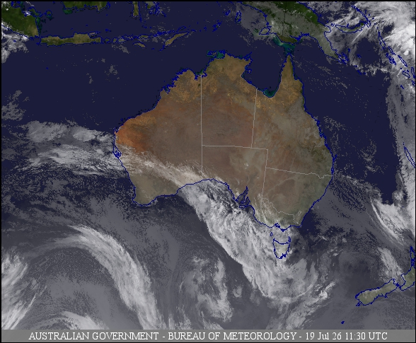 Latest Colour Satellite