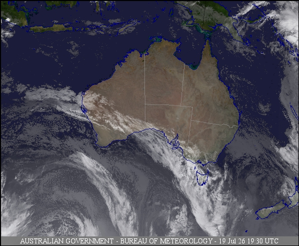 Latest Colour Satellite