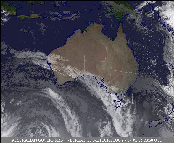 Latest Colour Satellite