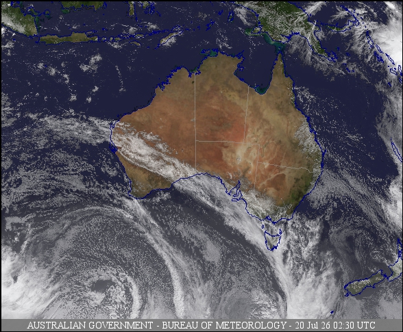 Latest Colour Satellite