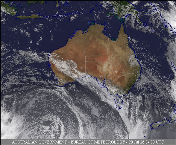 Latest Colour Satellite