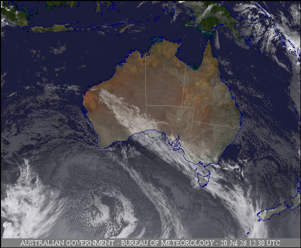 Latest Colour Satellite