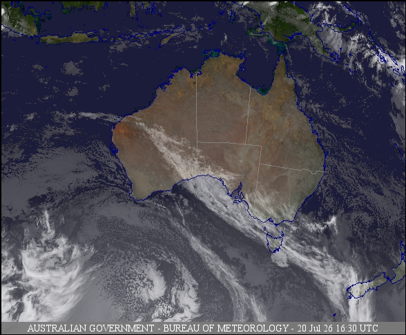 Latest Colour Satellite