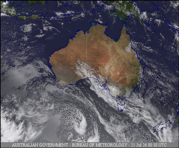 Latest Colour Satellite