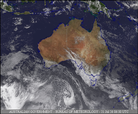 Latest Colour Satellite