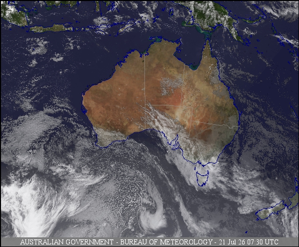 Latest Colour Satellite